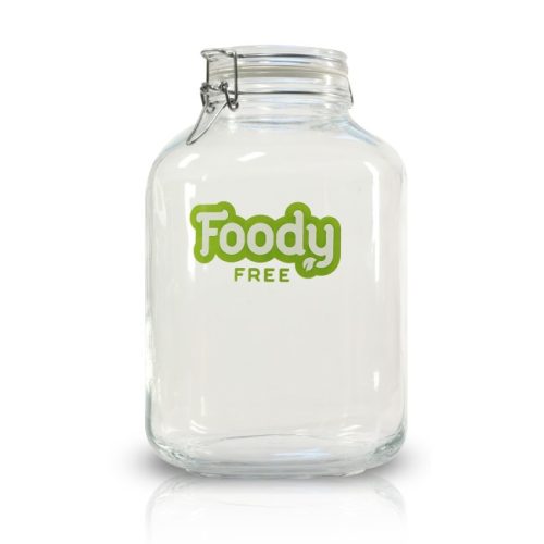 FOODY FREE csatos üveg