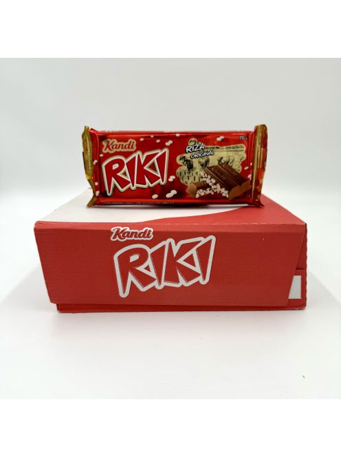 KANDI RIKI Original rizses tejcsokoládé (12x75 g/karton)