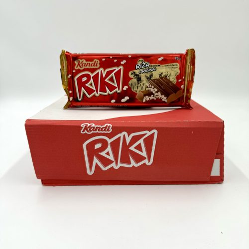 KANDI RIKI Original rizses tejcsokoládé (12x75 g/karton)