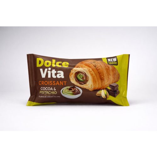 Dolce Vita Croissant kakaó-pisztácia ízű ( 50g / csomag )