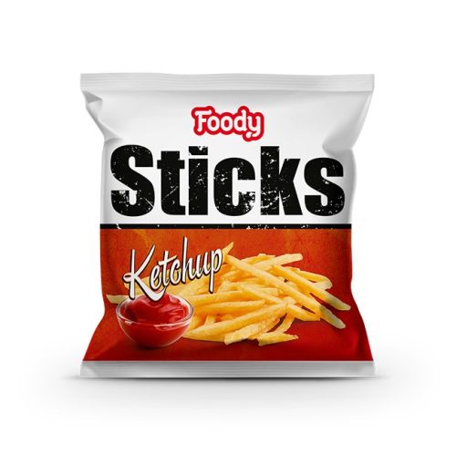 FOODY Sticks ketchup ízű (70 g/csomag)