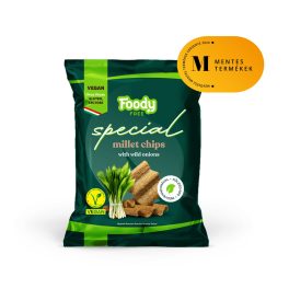 FOODY FREE SPECIAL Köleschips medvehagymával (45g/csomag)