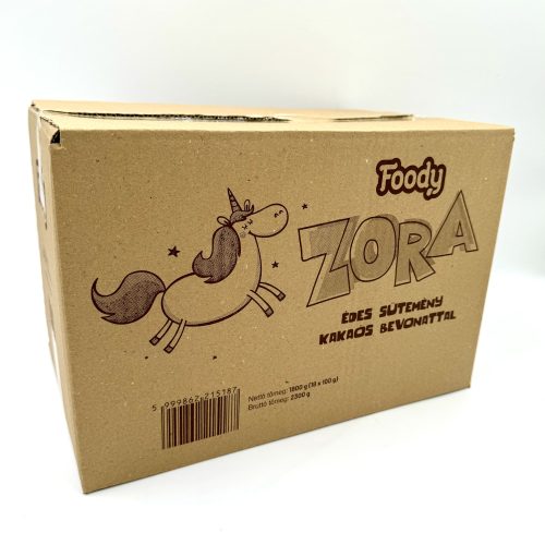 Foody Zora pillecukor csoki bevonattal ( 18 x 100g / karton)