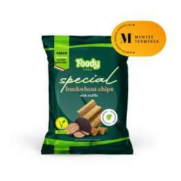   FOODY FREE Special hajdinachips szarvasgombával  (45g/csomag)