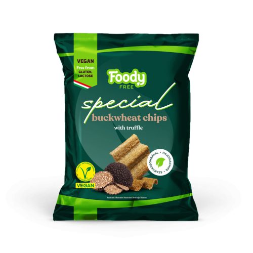 FOODY FREE SPECIAL HAJDINACHIPS SZARVASGOMBÁVAL 45 G