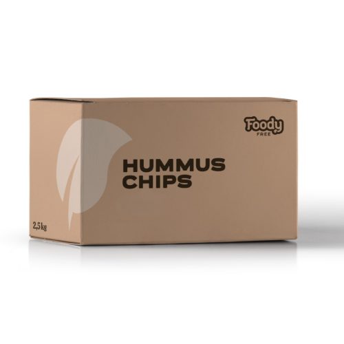 Foody Free hummus chips barbecue fűszerezéssel -  GASZTRO KISZERELÉSSEL ( 2,5 kg )
