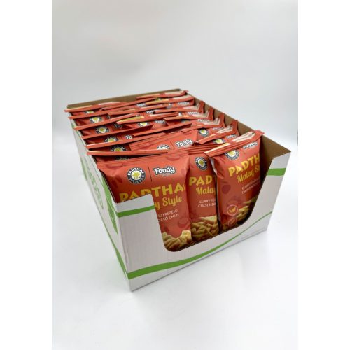 PADTHAI - Foody csicseriborsó chips curry ízesítéssel (20 x 50 g/karton)